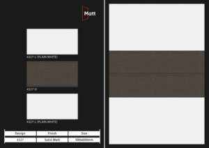 Carreaux muraux en céramique 300x600mm pour salle de bain et cuisine, finition brillante, mate, effet sucre, design mural intérieur luxueux - Product Image 3