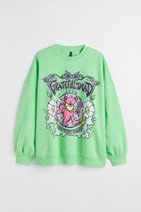 Women's <b>Vintage</b> Crew Neck <b>Sweatshirt</b> 100% Cotton Terry Fleece Printed Wholesale Hoodies & <b>Sweatshirts</b> - Product Image 4