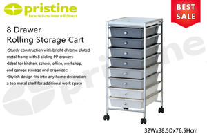 Carrito Organizador de Cajones de Oficina de Hierro Metálico, Mueble para Cocina y Sala de Estar, Almacenamiento Moderno de Herramientas - Product Image 4