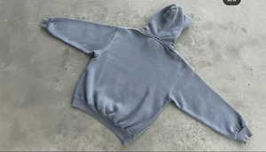เสื้อฮู้ดดี้ลายโลโก้แบบวินเทจทรงปกติสำหรับผู้ชาย ผ้าฝ้าย 100% แบบสวมหัว มีกระเป๋า ดีไซน์คุณภาพสูง - Product Image 4