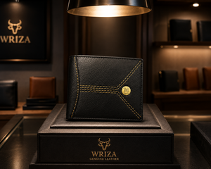 WRIZA Men Genuine Leather <b>RFID</b> <b>Wallet</b> Slim Bifold Purse Durable Coin Pocket <b>Wallet</b> for Daily Casual Office Use Card Holder Gift - Product Image 6