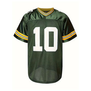 Jersey Deportivo Personalizable OEM de Talla Grande con Malla Transpirable, Impresión de Nombre y Número del Jugador, Venta al Por Mayor, Jersey de Fútbol Americano - Product Image 2