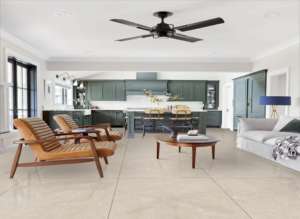 Carreaux de porcelaine satinée effet pierre de luxe 800x1600 1200x1800 750x1500mm, grandes dalles pour décoration intérieure haut de gamme - Product Image 2