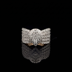2.16 CTW Round <b>Old</b> European Cut Lab Grown Diamond Engagement Ring in 14K Yellow Gold <b>Ladies</b> Ring Anniversary <b>Gift</b> for Her - Product Image 1
