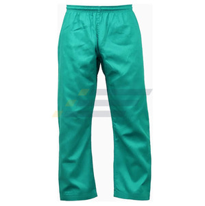 Uniforme Profesional de Taekwondo Blanco de Poliéster/Algodón para Adultos Unisex con Cuello en V e Impresión en la Espalda Hecho en Pakistán - Product Image 6