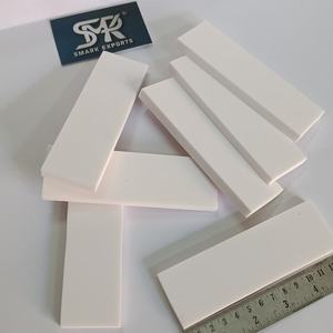 Placas de Resina Blanca Sólida y Duradera para Empuñaduras de Cuchillos, Material Premium para Fabricación y Reparación de Cuchillos Personalizados - Product Image 3