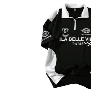 Camiseta Unisex con Cuello Redondo 100% Algodón, Nuevo Diseño, Ropa Casual de Verano, Camisetas para Hombre al por Mayor con Diseños Personalizados - Product Image 3