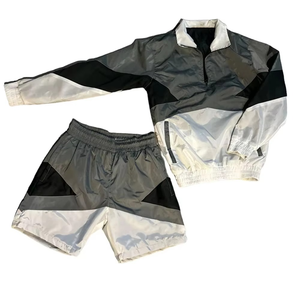 Premium Quality 100% Polyester Men's Sporty Winter Tracksuit Set <b>Zip</b>-<b>Up</b> <b>Jacket</b> Pants Breathable Eco-Friendly Waterproof Quick - Product Image 1