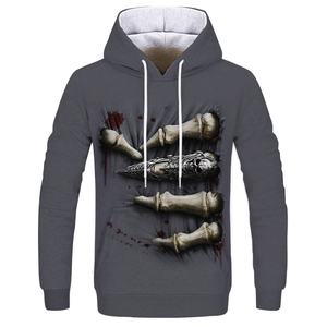 เสื้อฮู้ดสตรีทโอเวอร์ไซส์ผ้าฝ้าย - Product Image 5