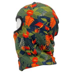 Cagoule de ski d'hiver personnalisée à motif floral, épaisse et thermique, en Spandex/Polyester, ajustable pour l'extérieur - Product Image 1