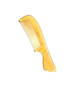 Peine de cuerno de diseño elegante para mujer y hombre, uso en salón, peine de cuerno de la mejor calidad, peine de cuerno natural, superventas - Product Image 1