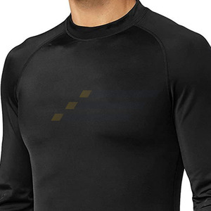 Full Sleeve High Quality Spandex/Polyester Rash Guard for Men-UV Protection Quick-Dry Anti-Chafing-for Sports & <b>Fitness</b> - Product Image 5