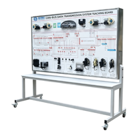 Sistema de Transmisión de Datos CAN BUS Automotriz, Placa de Enseñanza del Sistema Educativo de Vehículos Eléctricos para Laboratorios de Ingeniería Escolares