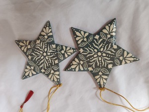 Craft Designers Best Selling Metal Wire <b>Hanging</b> <b>Star</b> Natural Copper Polish Christmas Tree Festival Decoration Custom Size Bulk - Product Image 4