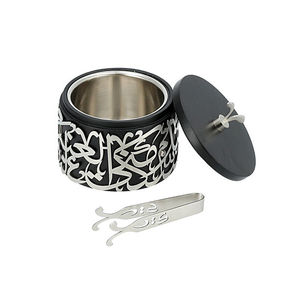 Juego de quemador de incienso metálico de lujo con soporte decorativo para incienso, quemador de oud árabe y contenedor de almacenamiento - Product Image 3