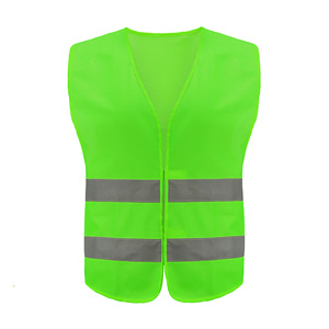 Chaleco de Seguridad Amarillo de Alta Visibilidad Reflectante con Certificación EN, Ropa de Trabajo de Poliéster Serigrafiada Unisex para Uso en Construcción y Carreteras - Product Image 6