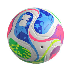 Balón de Fútbol Ligero con Diseño de Logotipo Impreso a Color, Talla 5, Alto Rendimiento, para Entrenamiento y Partidos, Uso en Interiores y Exteriores - Product Image 3