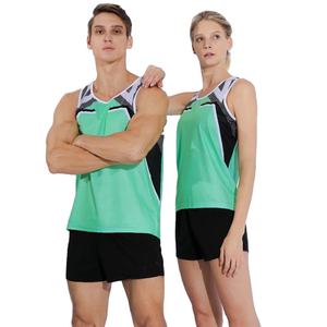 Uniforme d'athlétisme de groupe d'équipe professionnelle sans manches - Product Image 1