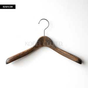 Japanese <b>Aesthetic</b> Wooden Blue Hanger for Closet & Wardrobe HA0138DB_0317 Made in Japan Product Clothes Hanger Clothing Hanger - Product Image 5
