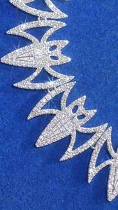 <b>Iced</b> <b>Out</b> Moissanite Bat Pendant Necklace 925 Silver <b>Chains</b> Coffin Clasp Choker Gothic Hip Hop Jewelry for Men - Product Image 2