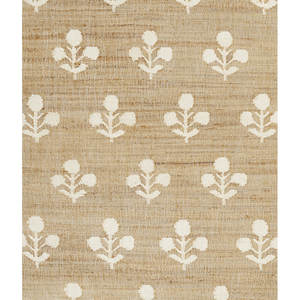 Tapis d'intérieur en laine et jute tissés à la main Bloom Natural, ensemble premium par DreamCraft du Vietnam - Product Image 5