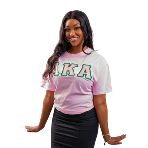 Camiseta de Lujo para Mujer, Doble Costura, Bordada, de Algodón Premium, con Diseño Gráfico, Informal, para Uso Diario - Product Image 3