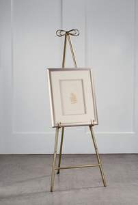 ขาตั้งจอแสดงผลโลหะ, ขาตั้งเหล็กดัด, ขาตั้งปรับระดับได้, ขาตั้งเหล็กตกแต่ง, ขาตั้งโปสเตอร์โลหะ - Product Image 6