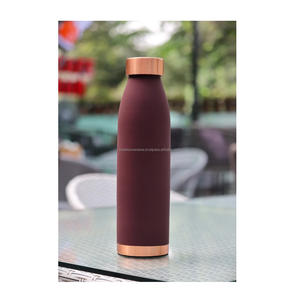 Botella de agua de cobre personalizada, regalo grabado personalizado, fiesta de despedida de soltera, regalo de aniversario para marido, regalo hecho a mano, cumpleaños - Product Image 1