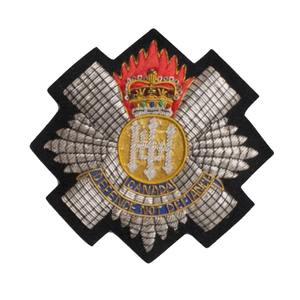 Meilleure qualité supérieure, broderie personnalisée, badge de chapeau, écusson de gouverneur britannique des îles éloignées avec décoration en fil doré et sequins, magnétique - Product Image 6