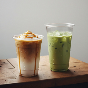 Disposable Clear PET <b>Plastic</b> <b>Cups</b> Single Wall 95mm 12oz-24oz Capacity Coffee Tea Juice Cold Beverages Made in Vietnam - Product Image 5