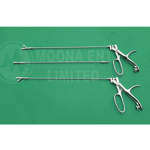 คีมจับหลอดลมและหลอดอาหาร MOONA E.N.T Krause พร้อมด้ามจับ Universal Huber ได้รับมาตรฐาน CE ISO13485 ระดับ Class I เครื่องมือผ่าตัดหู คอ จมูก แบบใช้มือ - Product Image 5