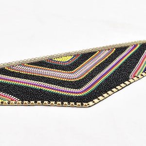 Handmade Bohemian Waist Belt for Outfits Beaded Embroidered Waist Belt Handmade <b>Ethnic</b> <b>Accessory</b> for Women Party & Wedding Wear - Product Image 6