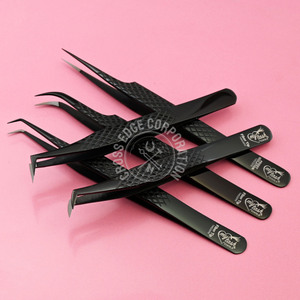 Top Trending Precision Fiber Tip Volume Lash Extension Tweezers High Quality Beauty Tool for Lash Extensions - Product Image 1