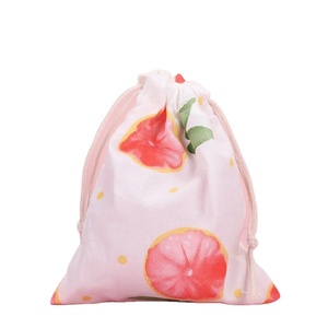 Portable Organizer for Underwear <b>Socks</b> Bra Cotton Makeup Bag Travel Drawstring Bags Ins Flower Print Clothes Organizer - Product Image 6