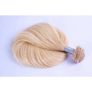 Extensions de cheveux humains vierges indiennes, trame blonde, 10-34 pouces, marque de cheveux humains - Product Image 4