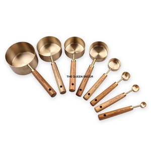 Cuchara Medidora de Madera de Diseño Natural Hecha a Mano de Excelente Calidad, Vajilla para Bodas y Fiestas - Product Image 2
