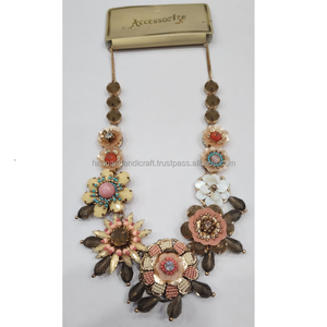 Collar de Resina Ecológico, Diseño Artesanal Moderno, Color Personalizable y Alta Calidad para Uso Diario - Product Image 5