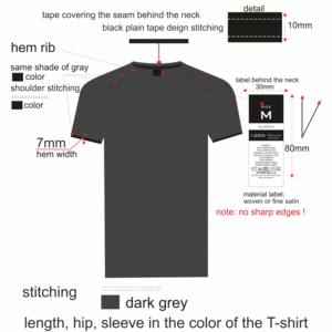 Camiseta Deportiva Unisex de Talla Grande con Estampado Gráfico Inspirado en las Carreras, de Fábrica Directa en Bangladesh, de Manga Corta, Transpirable, de Secado Rápido y Ecológica - Product Image 4