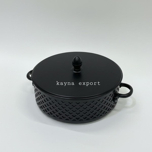 luxury Diamond Design 5L Food Serving <b>Warmer</b> Heating <b>Buffet</b> <b>Warmer</b> round shape With Handle Home style - Product Image 4