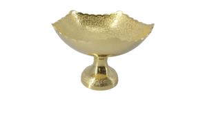 24 Carat Gold Plated Serving Bowl Gift <b>Item</b> Bowl Unique Design Gold Dry Fruit Bowl Home and Table <b>Decor</b> - Product Image 2