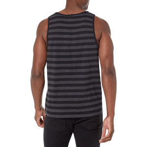 Men's Tank Top Knitted Breathable Streetwear Skin Friendly Smooth Texture Polyester/Cotton Customizable Packaging - Product Image 2