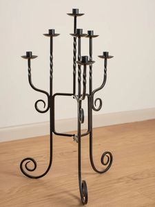 Aluminium <b>Candelabra</b> Candle Holder Stand Eco-friendly Handmade Modern Design Home Decorative Birthday Wedding Christmas High - Product Image 5