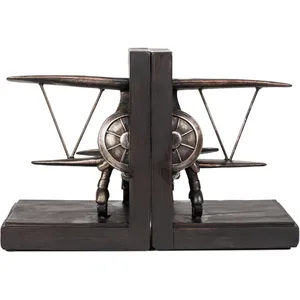 Soporte de Metal Decorativo de Lujo para Libros, Moderno, para Salas de Estudio, Escultura Metálica Moderna de Primera Calidad, Decoración Interior Elegante - Product Image 1