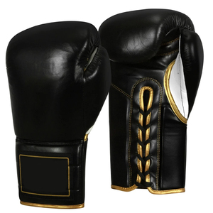 Gants de boxe personnalisés en cuir de vachette véritable, qualité supérieure, toucher doux et confortable, prix de gros par AMAZING INDUSTRIES - Product Image 1