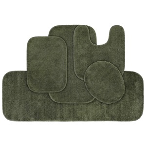 Customised Modern Nordic Anti-Slip Bath <b>Mat</b> Microfiber Polyester TPR Bathroom Carpet <b>Absorbent</b> Floor <b>Mat</b> for Household Toilet - Product Image 1