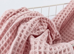 100% Cotton Waffle Bath Towel thickened absorbent full cotton - Product Image 6