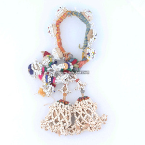 Rare Wholesale Indian <b>Gold</b> Supplier Antique Indian Vintage Authentic Banjara Tribal Armlet <b>Bracelet</b> Anklet Tassel Belly WB006 - Product Image 3