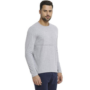 Camiseta de Manga Larga para Hombre, Ajustada, de Alta Calidad, Nueva, para Verano, Tejido de Punto, Venta al Por Mayor - Product Image 3