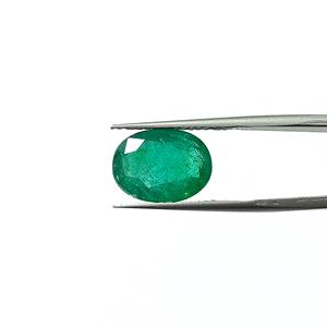 Émeraude ovale verte de 5,98 carats provenant de Zambie, pierre précieuse brute EOIWK-236 - Product Image 2