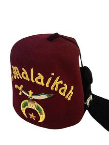 Vente en gros Fabrication Logo d'exigence personnalisable 100% Chapeaux à pompons Shriners naturels en laine - Product Image 2